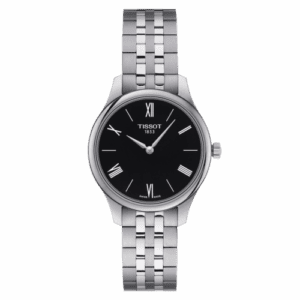 Tissot Tradition 5.5 Lady 31 Stainless Steel / Black / Bracelet T063.209.11.058.00