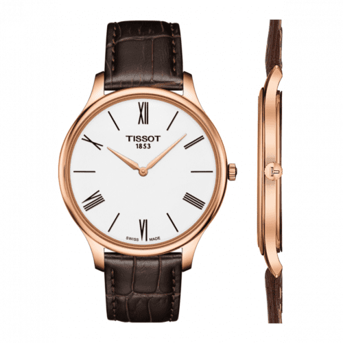 Tissot Tradition 5.5 Rose Gold PVD T063.409.36.018.00