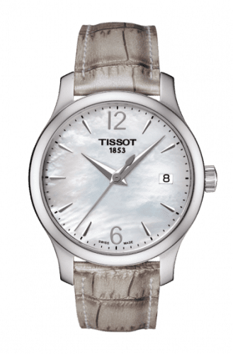 Tissot Tradition Lady Stainless Steel / MOP T063.210.17.117.00