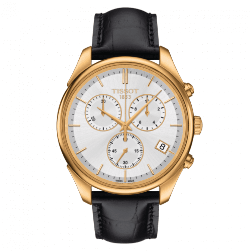 Tissot Vintage Chronograph 18k Gold / Silver T920.417.16.031.00