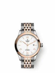 Tudor 1926 28 Stainless Steel / Rose Gold / White / Strap 91351-0009