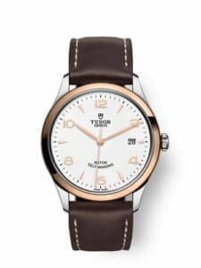 Tudor 1926 39 Stainless Steel / Rose Gold / White / Strap 91551-0010