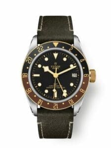 Tudor Black Bay GMT S&G / Black / Leather 79833MN-0003