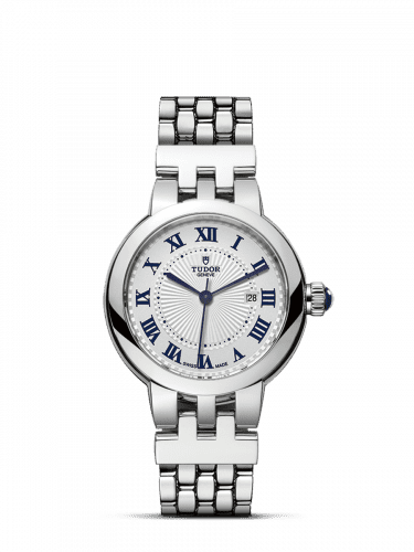 Tudor Clair de Rose 30 Stainless Steel / Silver-Roman/ Bracelet 35500-0001