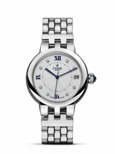 Tudor Clair de Rose 34 Stainless Steel / Silver-Diamond / Bracelet 35800-0004