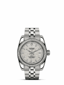 Tudor Classic 28 Stainless Steel / Diamond / Silver / Bracelet 22020-0002