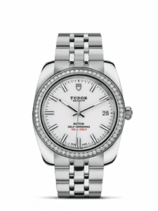 Tudor Classic 38 Stainless Steel / Diamond / White / Bracelet 21020-0010