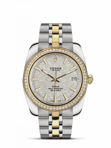 Tudor Classic 38 Stainless Steel / Yellow Gold / Diamond / Silver / Bracelet 21023-0003