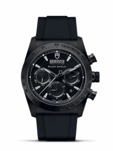 Tudor Fastrider Black Shield Ceramic / Black / Rubber 42000CN-0018
