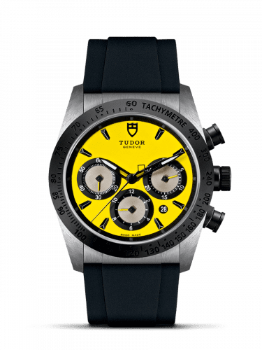 Tudor Fastrider Chrono Yellow / Rubber 42010N-0007