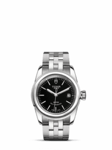 Tudor Glamour Date 26 Stainless Steel / Black / Bracelet 51000-0009