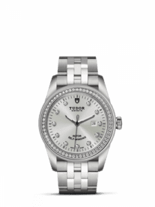 Tudor Glamour Date 31 Stainless Steel / Diamond / Silver-Diamond / Bracelet 53020-0003