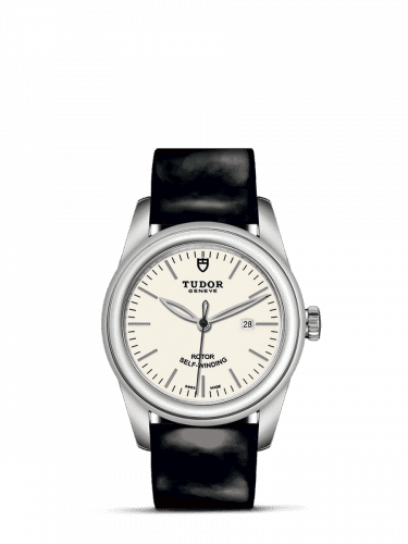 Tudor Glamour Date 31 Stainless Steel / Opaline / Strap 53000-0085
