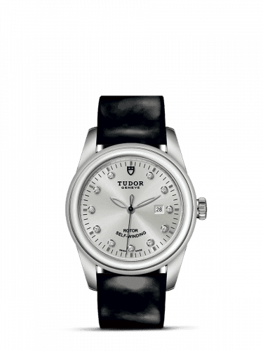 Tudor Glamour Date 31 Stainless Steel / Silver-Diamond / Strap 53000-0026