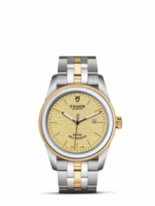 Tudor Glamour Date 31 Stainless Steel / Yellow Gold / Jacquard Champagne / Bracelet 53003-0003