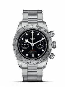 Tudor Heritage Black Bay Black Chronograph / Bracelet 79350-0001