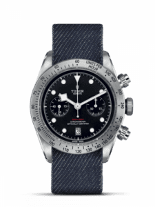 Tudor Heritage Black Bay Black Chronograph / Fabric 79350-0003
