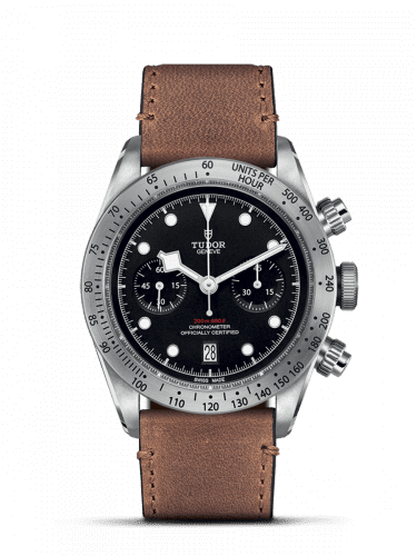 Tudor Heritage Black Bay Black Chronograph / Strap 79350-0005