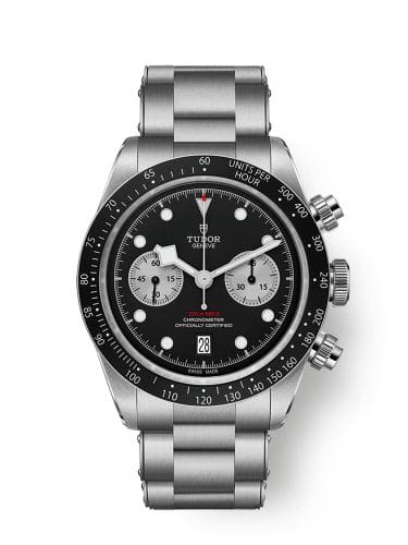 Tudor Heritage Black Bay Chronograph Inverted Panda / Bracelet 79360N-0001
