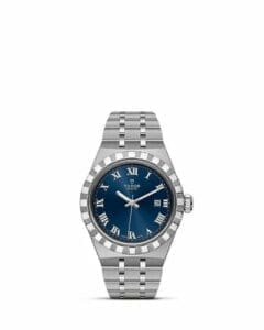 Tudor Royal Date 28 Stainless Steel / Blue - Roman 28300-0006