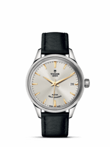 Tudor Style 34 Stainless Steel / Silver / Strap 12300-0018