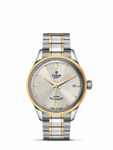 Tudor Style 34 Stainless Steel / Yellow Gold / Silver / Bracelet 12303-0002