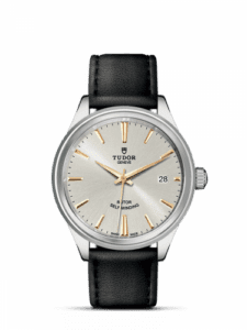 Tudor Style 38 Stainless Steel / Silver / Strap 12500-0018
