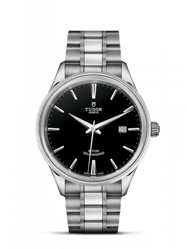 Tudor Style 41 Stainless Steel / Black / Bracelet 12700-0002