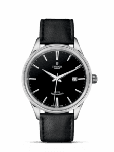 Tudor Style 41 Stainless Steel / Black / Strap 12700-0006