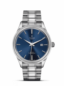 Tudor Style 41 Stainless Steel / Blue / Bracelet 12700-0009