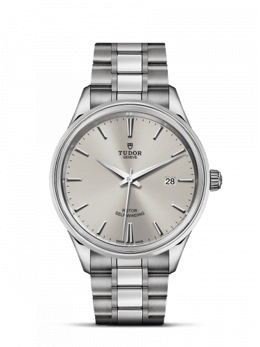 Tudor Style 41 Stainless Steel / Silver / Bracelet 12700-0001
