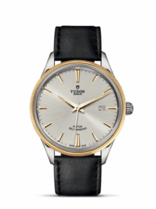 Tudor Style 41 Stainless Steel / Yellow Gold / Silver / Strap 12703-0008