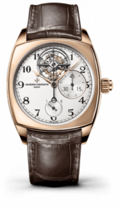 Vacheron Constantin Harmony Tourbillon Chronograph Pink Gold / Black numerals 5100S/000R-B125