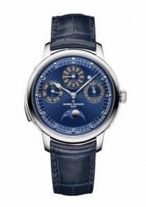 Vacheron Constantin Les Cabinotiers Minute Repeater Perpetual Calendar White Gold / Blue 6610C/000G-B511