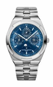 Vacheron Constantin Overseas Ultra-Thin Perpetual Calendar White Gold / Grey / Bracelet 4300V/120G-B945