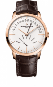 Vacheron Constantin Patrimony Retrograde Day-Date Pink Gold / Silver 4000U/000R-B110