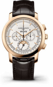Vacheron Constantin Traditionnelle Chronograph Perpetual Calendar Pink Gold / Silver 5000T/000R-B304