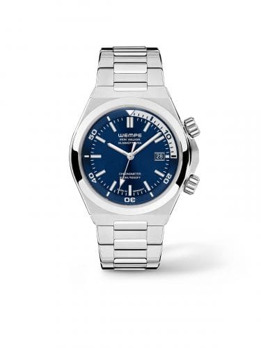 Wempe Glashütte I/SA Iron Walker Automatic Diver Blue WI200002