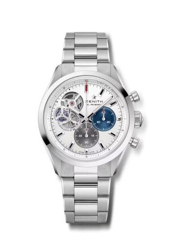 Zenith Chronomaster Open Stainless Steel / Silver / Bracelet 03.3300.3604/69.M3300
