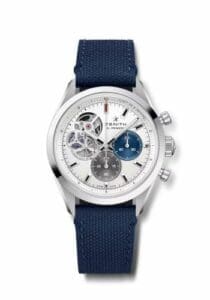 Zenith Chronomaster Open Stainless Steel / Silver / Rubber 03.3300.3604/69.C823