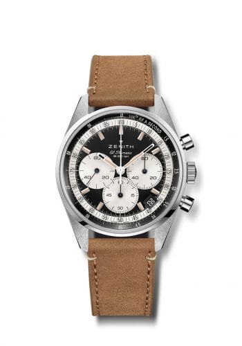 Zenith Chronomaster Original Stainless Steel / Black / Strap 03.3200.3600/21.C903