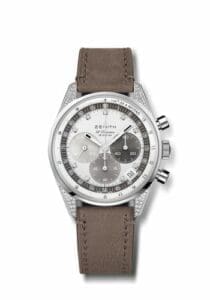 Zenith Chronomaster Original Stainless Steel / Diamond / Silver / Strap 16.3200.3600/03.C906