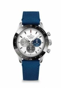 Zenith Chronomaster Sport Stainless Steel / Silver / Canvas 03.3100.3600/69.C823