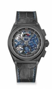 Zenith Defy El Primero 21 Black Ceramic / Skeleton / Alligator / Boutique Edition 49.9001.9004/78.R915