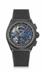 Zenith Defy El Primero 21 Black Ceramic / Skeleton / Cordura / Boutique Edition 49.9001.9004/78.R916