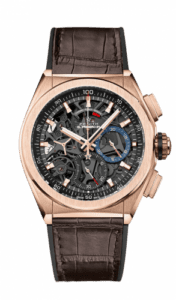 Zenith Defy El Primero 21 Rose Gold / Skeleton / Alligator 18.9000.9004/71.R585