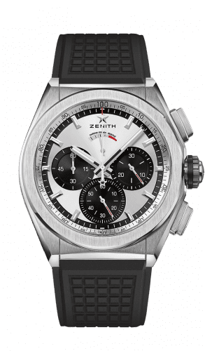 Zenith Defy El Primero 21 Titanium / Silver Panda / Rubber 95.9001.9004/01.R782