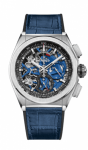 Zenith Defy El Primero 21 Titanium / Skeleton / Alligator 95.9002.9004/78.R584