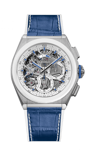 Zenith Defy El Primero 21 Titanium / Skeleton / Mykonos 95.9008.9004/77.R594