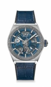 Zenith Defy Inventor Titanium / Aeronith / Blue / Alligator 95.9001.9100/78.R920